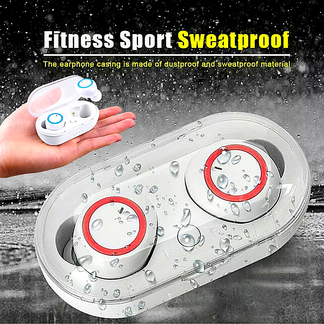 Bluetooth 5.0 Wireless TWS Earbuds Headphone Headset Noise Cancelling Waterproof