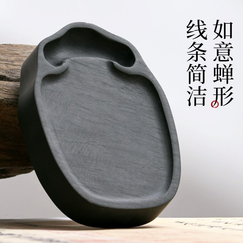 Natural Stone Ink Slab Portable Duan Inkstone Beginner Calligraphy Tool