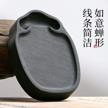Natural Stone Ink Slab Portable Duan Inkstone Beginner Calligraphy Tool