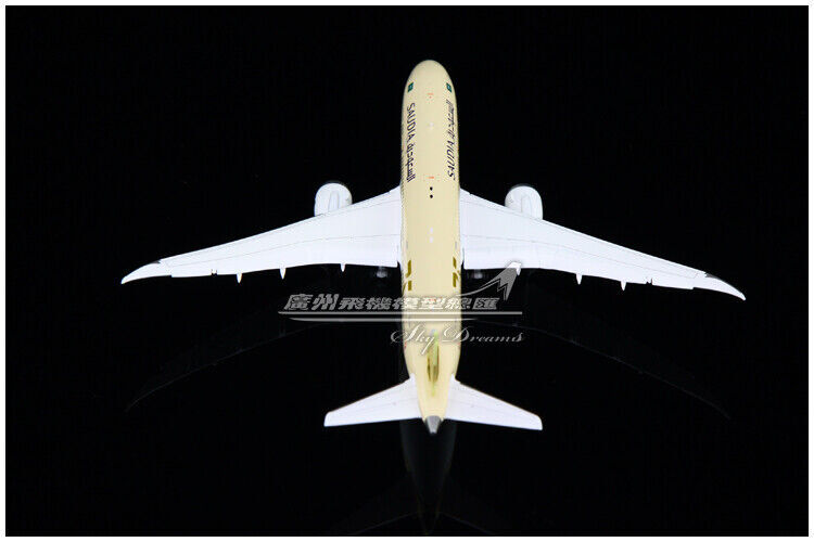 1:400 JC Wings Saudi BOEING 787-9 Passenger Airplane Flap Down Diecast Model
