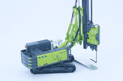 1:50 BYMO RTG RG21T Pile Drive with Hydraulic Vibrator Machine Diecast Model #3