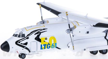1:200 Herpa Luftwaffe Transall C-160 LTG 61 5048 Aircraft Diecast Plane Model