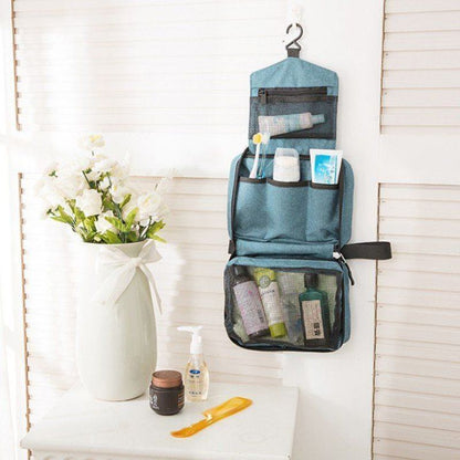 Hanging Traveling Toiletry Bag Waterproof Makeup Cosmetic Folding Bag 22*14*8 CM