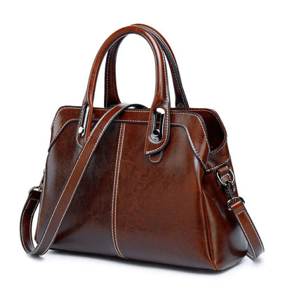 Genuine Leather Women Handbag Shoulder Cross body Bag Handbags Tote Bags