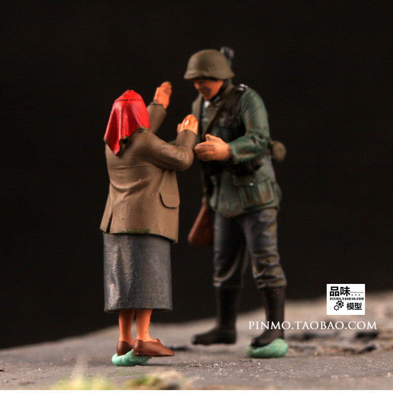 1/72 World War II Soldier Farewell Soldier Model