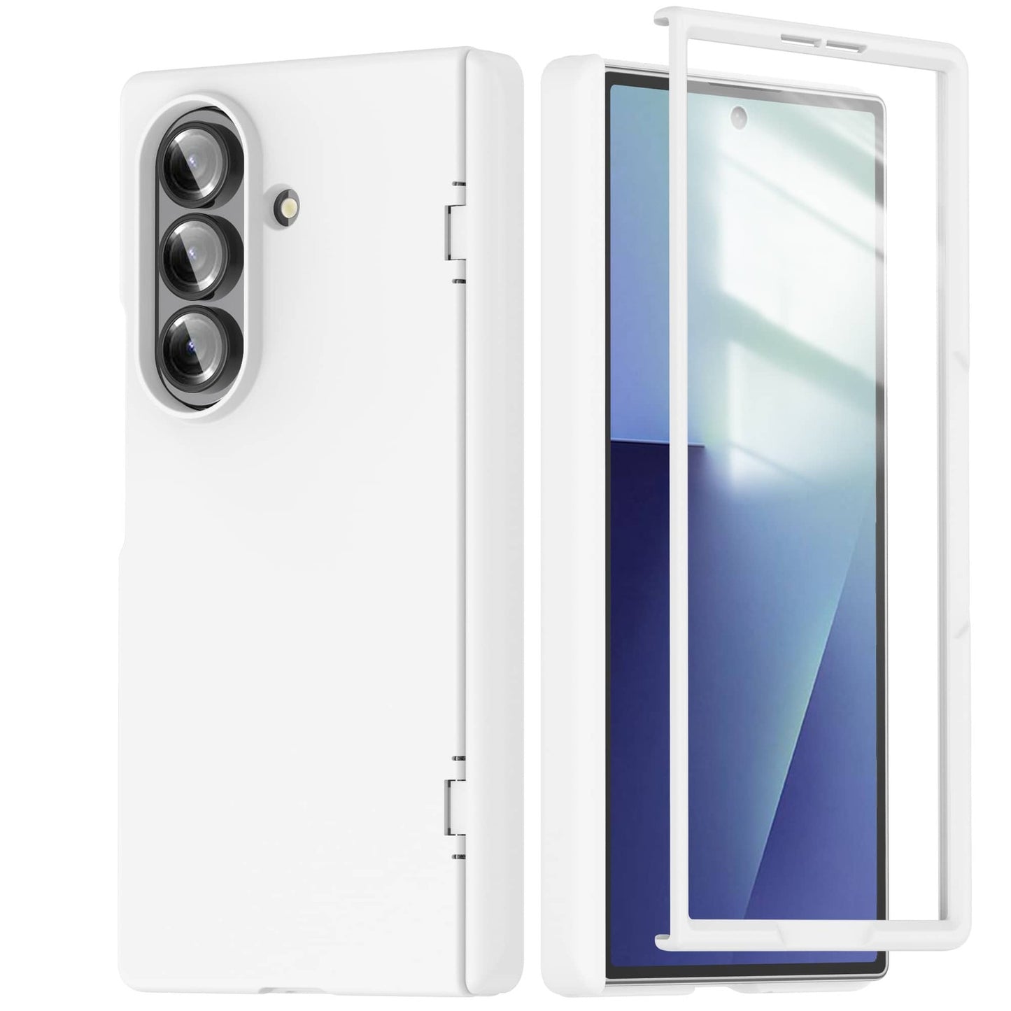 For Samsung Galaxy Z Fold 7 Magnetic Case Shockproof Hinge & Screen Protector