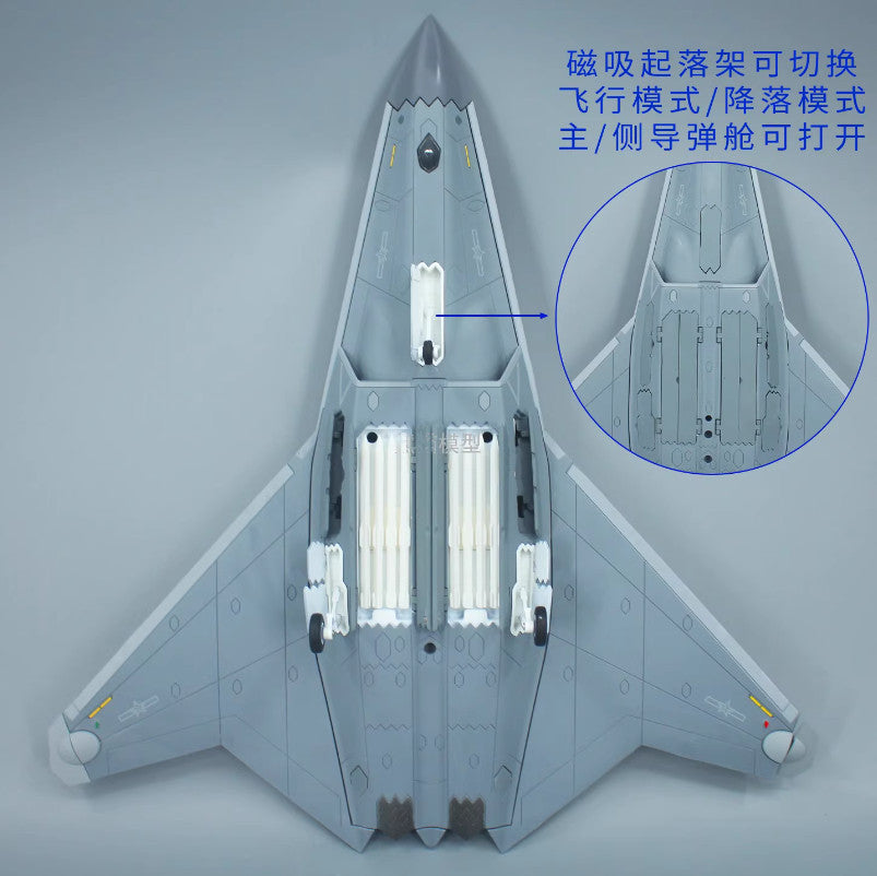 1:72 31CM AF1 CHINA J-50 The Sixth-generation Stealth Fighter Jet Diecast Model