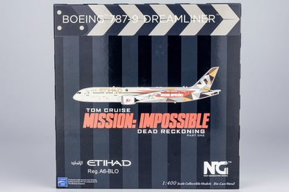 1:400 NG Model ETIHAD BOEING 787-9 Passenger Aircraft Diecast Airplane Model
