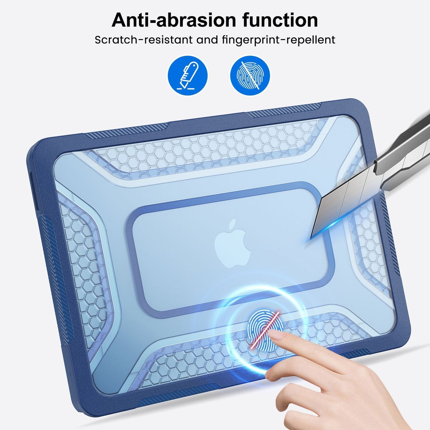 Heavy-duty shockproof hard case for Mac book Neo 13 inch 2026 (A3404）