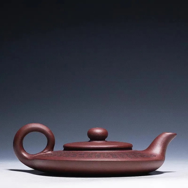 140ml Chinese Yixing Purple Clay Teapot Handmade Kettle Teaware Tea Making Tools