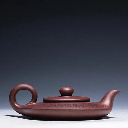 140ml Chinese Yixing Purple Clay Teapot Handmade Kettle Teaware Tea Making Tools