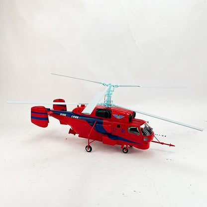 1:32 47CM Shanhai Fire Protection Kamov KA-32 Helicopter Diecast Airplane Model