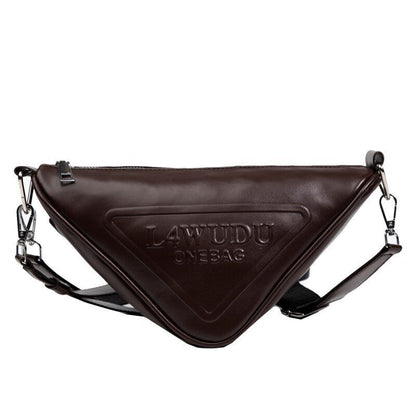 Luxury Messenger Shoulder Bag Synthetic Leather Handbag Nylon Messenger Purses