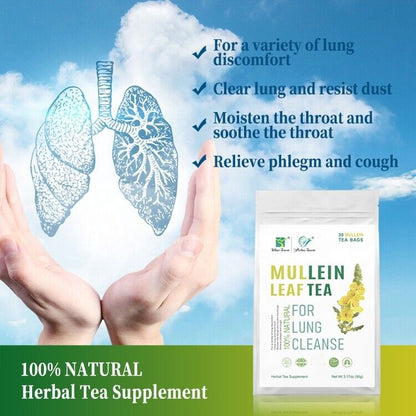 Mullein Leaf TeaNatürliche Kräuter Detox Raucher Tee Hersteller Tee 90g/3.17oz