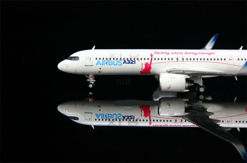 JC Wings for Airbus A321neo XLR F-WXLR Flying Xtra Long Range 1/400 Plane Model