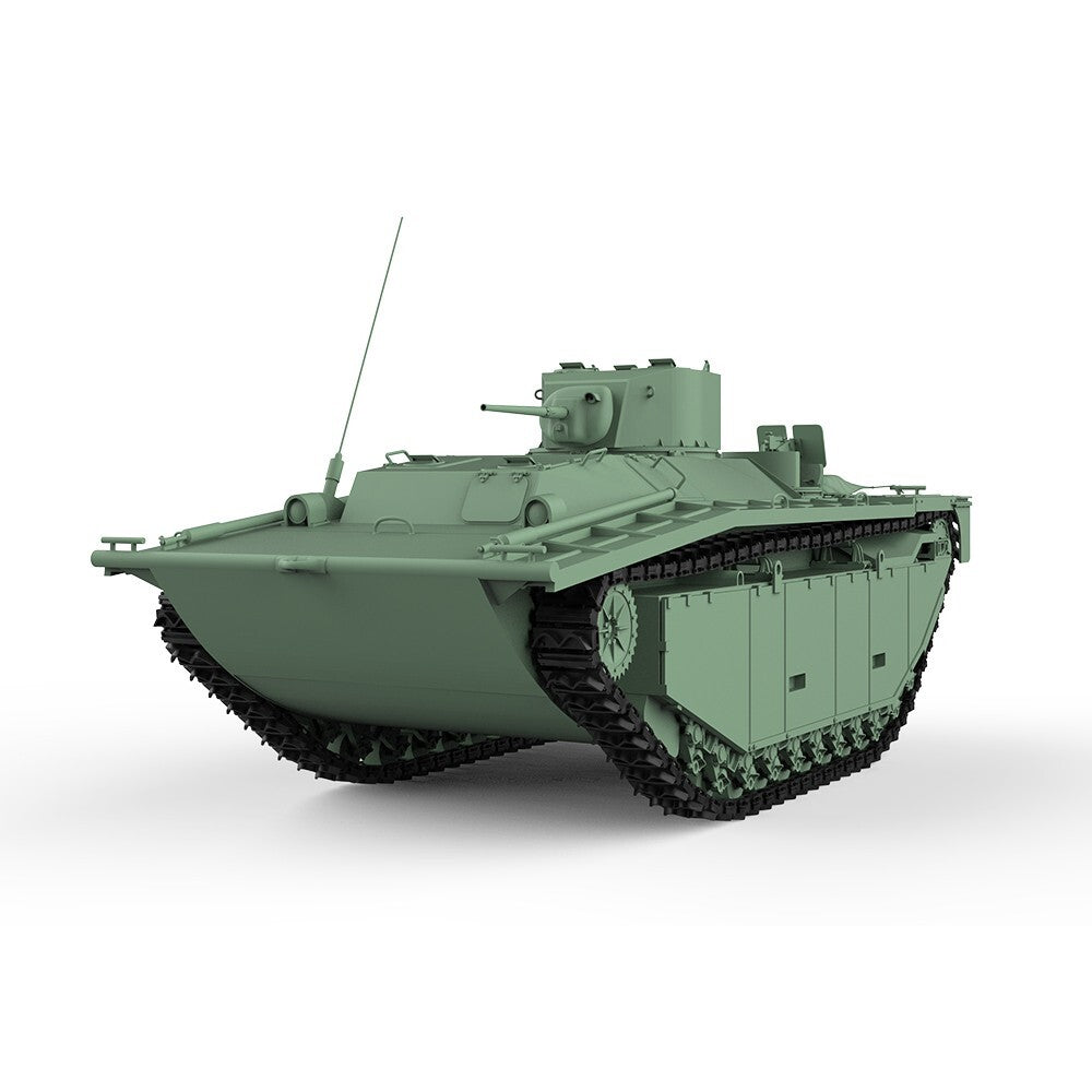 SSMODEL 1/76 20mm War Gaming Model Kit US LVT(A)-1 Alligator Amphibious Tank