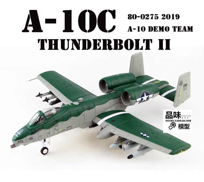 1/72 US A10 attack aircraft model A-10C Demo Team Davis Montan Air Force Base