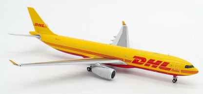 1:400 JC WINGS DHL AIRBUS A330-300F Airfreighter Airplane Diecast Aircraft Model