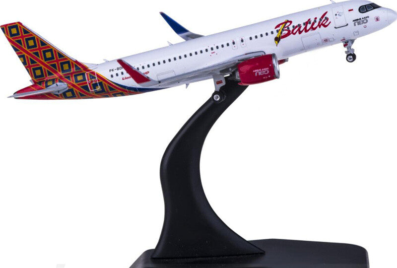 Phoenix Batik Air Indonesia for Airbus A320neo PK-BDF 1:400 Aircraft Model