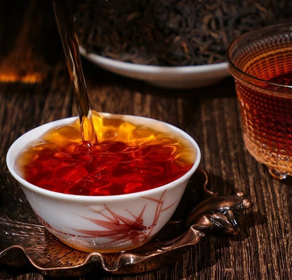 1000g MengHai BanZhang GongTing Puerh tea bulk pu'erh Ripe tea ChenXiang Puerh