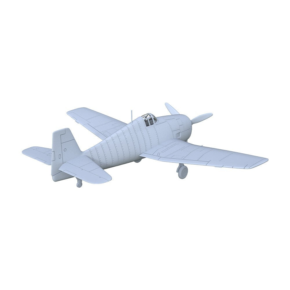 LYR200256A 1/200 Military Model Kit USN F6F-5 Fighter Hellcat Touch Down