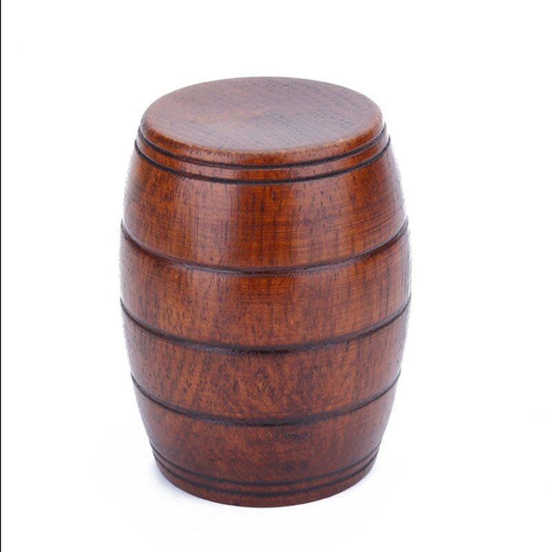 Wooden Handmade Cup Tea set Beer Coffee Juice Tea Cup Natural Wood Drinkware