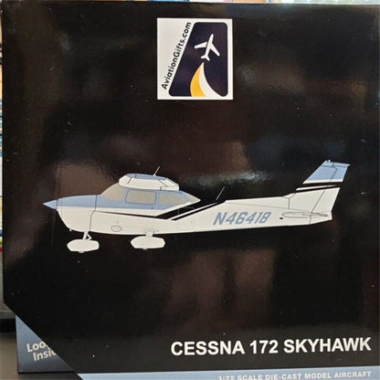 1:72 GeminiJets Cessna 172M Skyhawk N46418 Diecast Aircraft Model