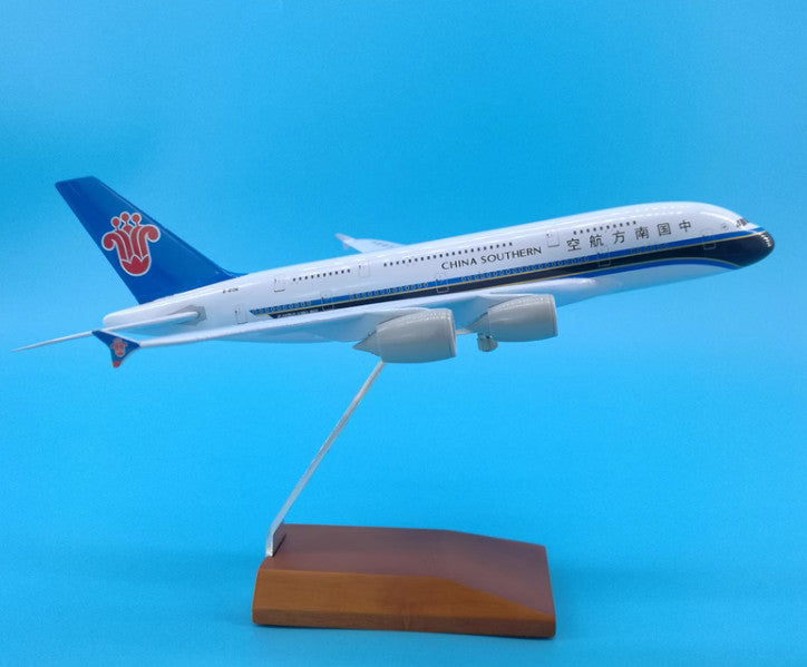 30CM CHINA SOUTHERN AIRBUS A380 Passenger Plane Aircraft Diecast Airplane Model