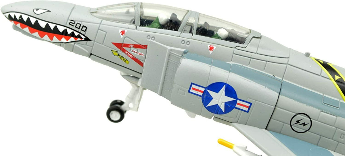 1:100 F-4C Phantom Fighter Attack Metal Military Airplane Model,US Navy