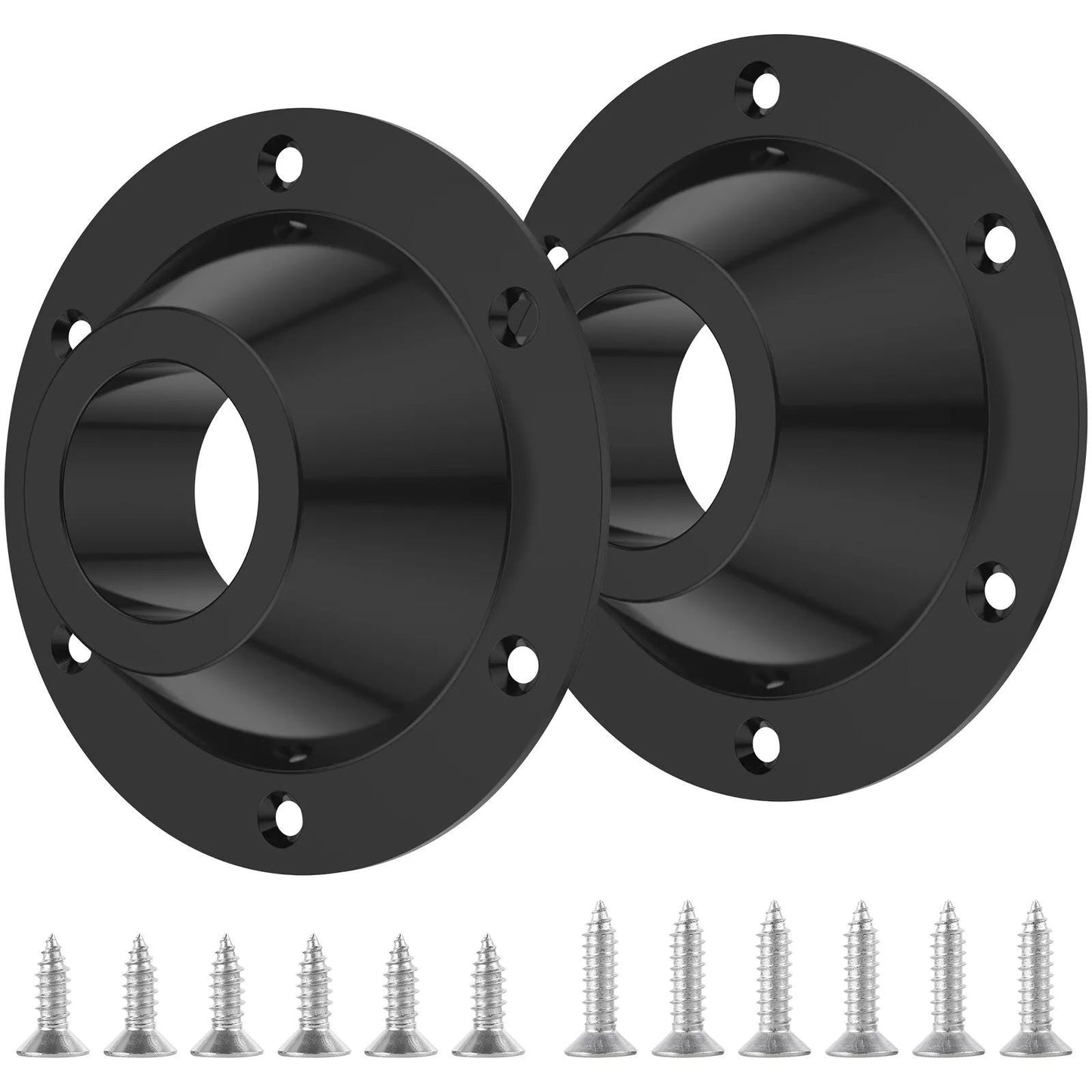 RV Table Bases Aluminium Floor Fixed Mount Pedestal Replace Kits Camper Black