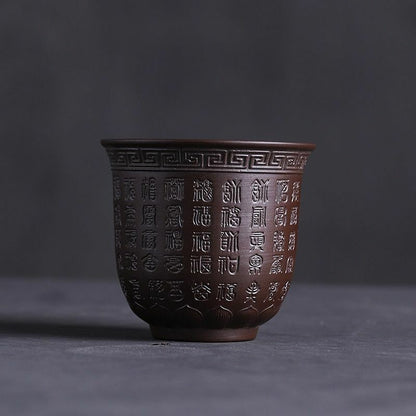 Porcelain Big Capacity Tea Cup Traditional Chinese Style Kung-fu Kitchenware New