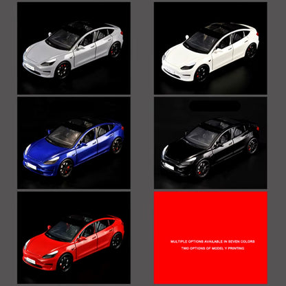 1:24 Model 3 Model Y X Alloy Car Model Diecast Metal Toy Vehicles Car Model Simu