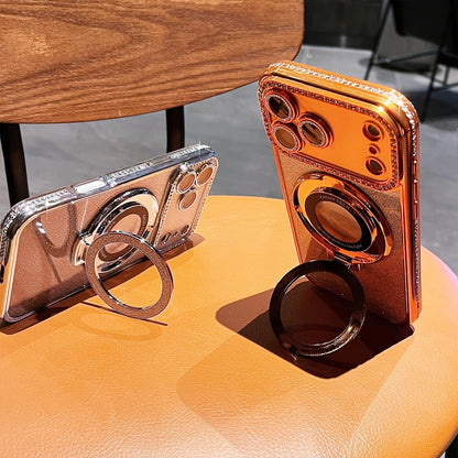 Magnetic Stand for Iphone 17 Pro Max Case [Compatible with Magsafe][Built-In Cam