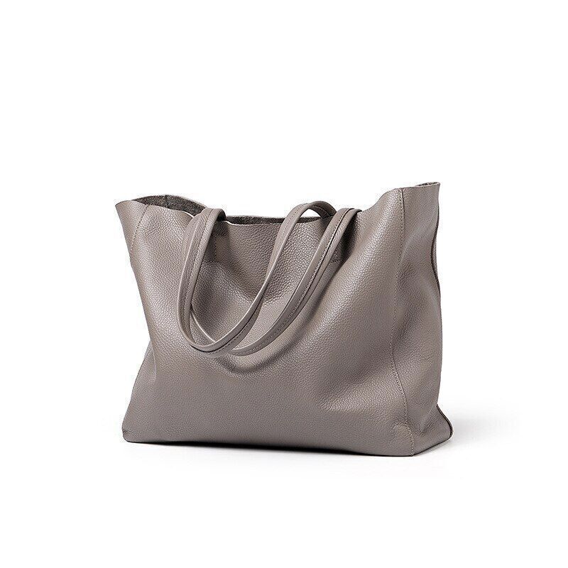 100% Genuine Leather Shoulder Bags Real Cow Women Leather Handbags Ladies