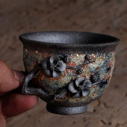 Ceramic Porcelain Handmade Cup Tea Cup Kung Fu Tea Set Accessories