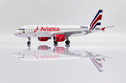 1:200 JC Wings Avianca AIRBUS A320 Passenger Airplane Diecast Aircraft Model