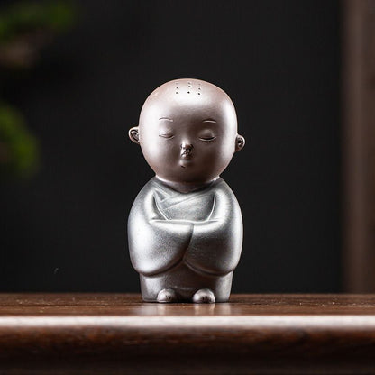 Ceramic Little Monk Decoration Tea Table Decoration Tea Pet Crafts