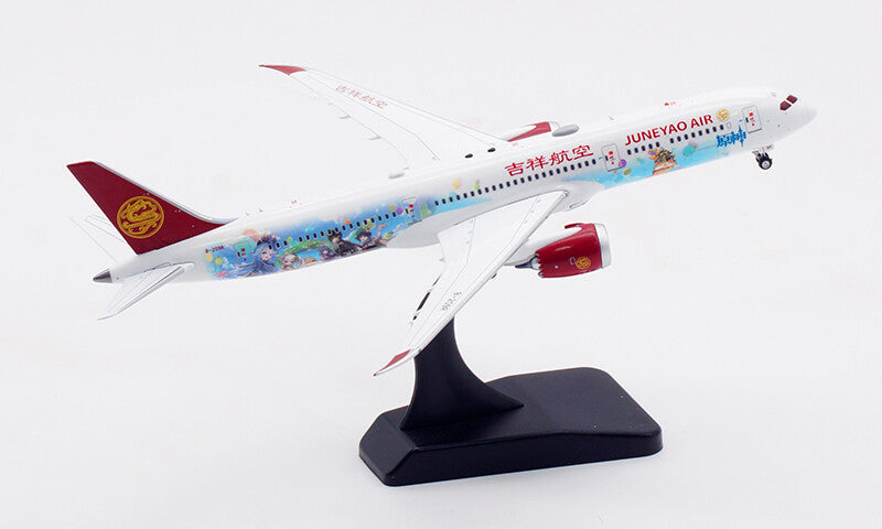 1:400 AV Models Juneyao Plane Airlines Boeing 787-9 Diecast Aircraft Model