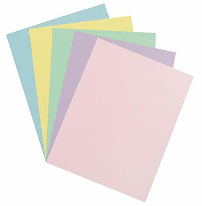 Array Card Stock Pacon Card Stock, 8 1/2 inches x 11 Inches, Pastel Assortmen...