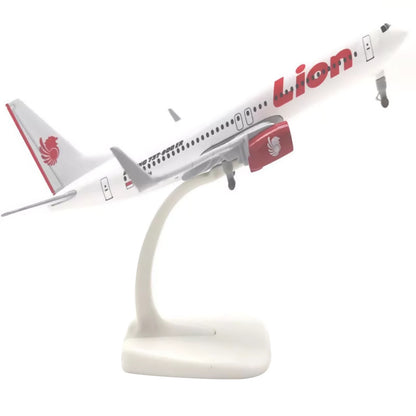 1:350 Diecast Alloy Lion Air B737 Airplane Aircraft Model Souvenir Collection