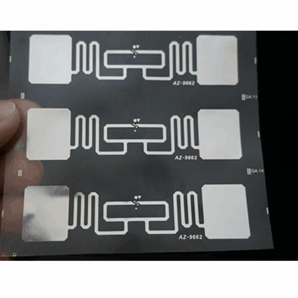 10 Pcs Long Distance Alien 9662 3''x1'' UHF 6C 915Mhz RFID Wet Inlay Tag Label F