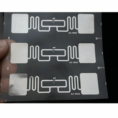 10 Pcs Long Distance Alien 9662 3''x1'' UHF 6C 915Mhz RFID Wet Inlay Tag Label F