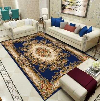 Europe Nodric Carpets Room Carpet Flower Sofa Rug Floor Mat Palace Soft Rugs ##