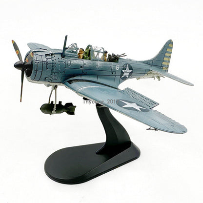 1:72 Douglas SBD Dauntless 1940 Plane Model Aircraft Diecast Airplane Model