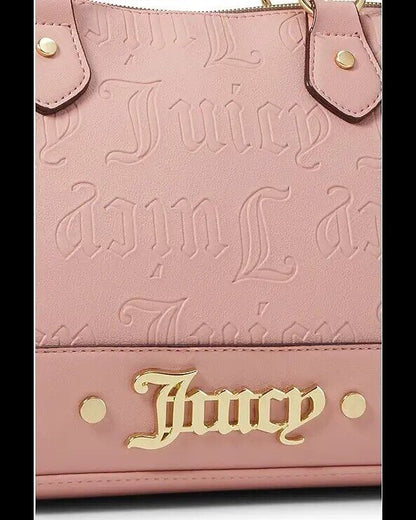 NEW! Juicy Couture Cool Collar Satchel Pink Taffy Bestseller Bag Gift