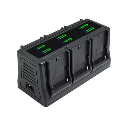 Efficient Battery Charger Base For Sony NP-F Series LED Display