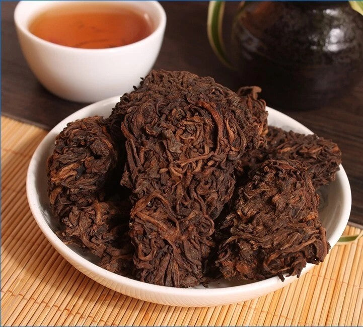 500g YUNNAN MENGHAI PU ERH "LAO CHA TOU"TEA CAKE,10 YEAR'S OLD PUER puer tee
