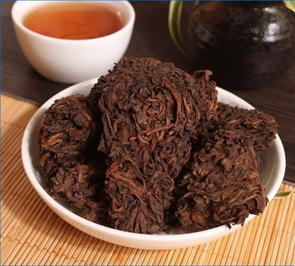 500g YUNNAN MENGHAI PU ERH "LAO CHA TOU"TEA CAKE,10 YEAR'S OLD PUER puer tee