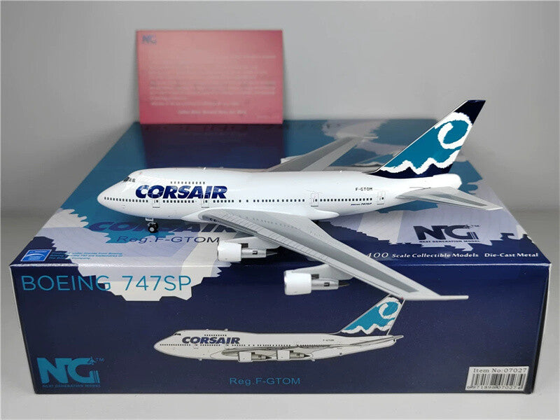 NG Model CORSAir for Boeing B747SP F-GTOM 1:400 Aircraft Pre-built Model