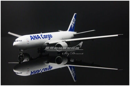 1:400 JC WINGS ANA Cargo BOEING 777-200F Airfreighter Diecast Flap Down Model